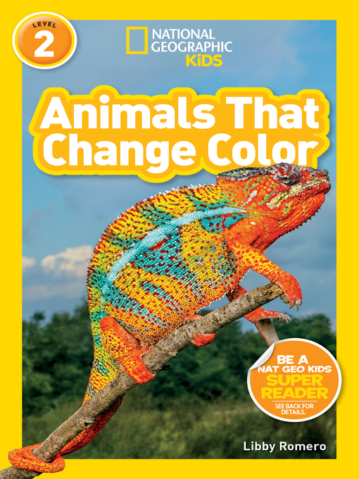 Couverture de Animals That Change Color